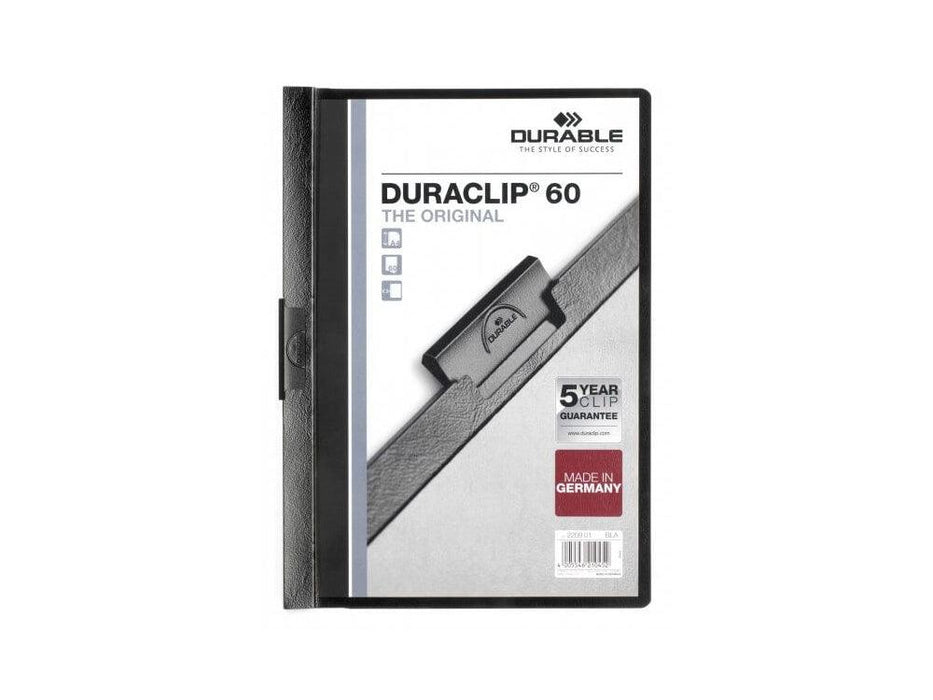 Durable Duraclip 60, A4, Black - Altimus