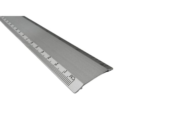 Deli Aluminum Ruler 12" - 30 cm