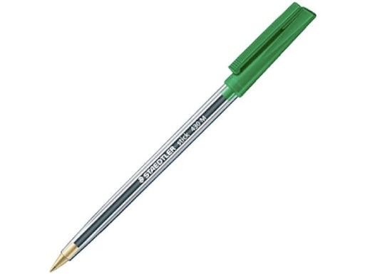 Staedtler Stick 430 Ballpoint Pen Medium, 10/box, Green - Altimus