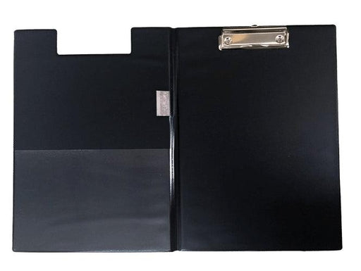 PVC Foldable Clip Board A4, Black - Altimus