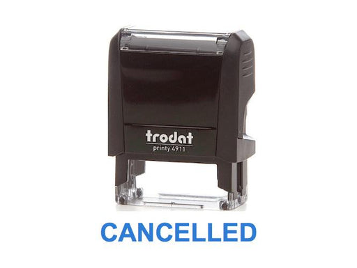 Trodat Printy 4911 Stamp "CANCELLED" - Blue - Altimus