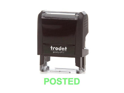 Trodat Printy 4911 Stamp "POSTED" - Green - Altimus