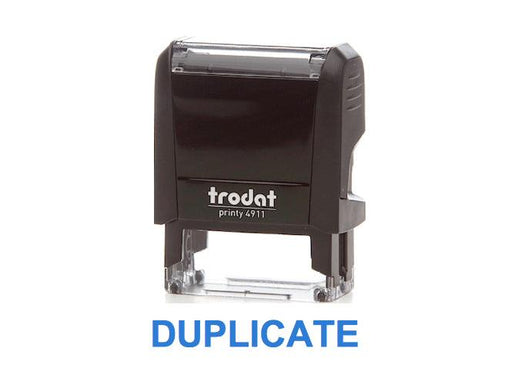 Trodat Printy 4911 Stamp "DUPLICATE" - Blue - Altimus