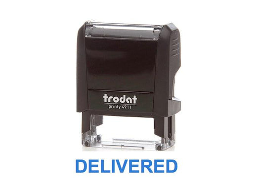 Trodat Printy 4911 Stamp "DELIVERED" - Blue - Altimus