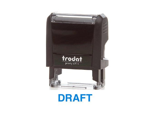 Trodat Printy 4911 Stamp "Draft" Blue - Altimus
