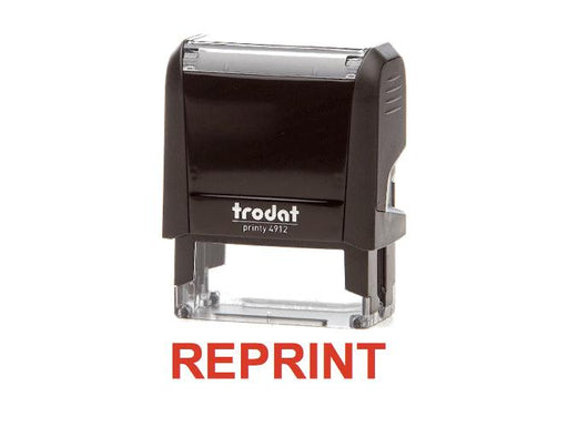 Trodat Printy 4912 Stamp "REPRINT" - Red - Altimus