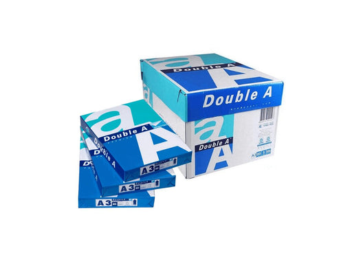 Double A Premium Photocopy Paper, A3 Size, 80 gsm, 5 Reams - Box - Altimus