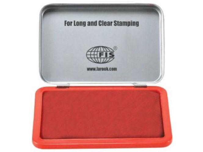 Stamp Pad 142 x 98 x 15mm, Red (FSSM1RE) - Altimus