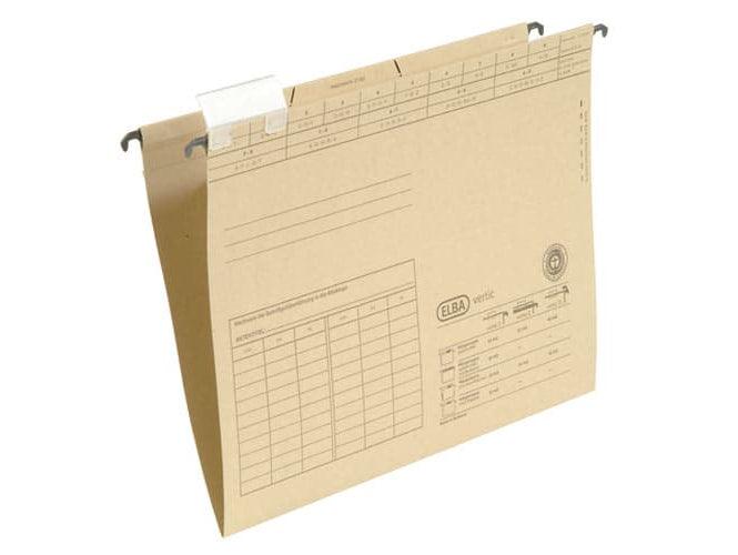 Elba 85440 Vertic 1 Suspension File A4 PK/25 Buff - Altimus