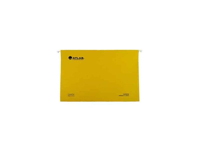 Atlas Suspension/Hanging Files, FS Size, 50/box, Yellow
