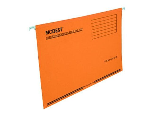 Modest MS927 Suspension / Hanging Files, FS Size, Orange, 50/Box - Altimus