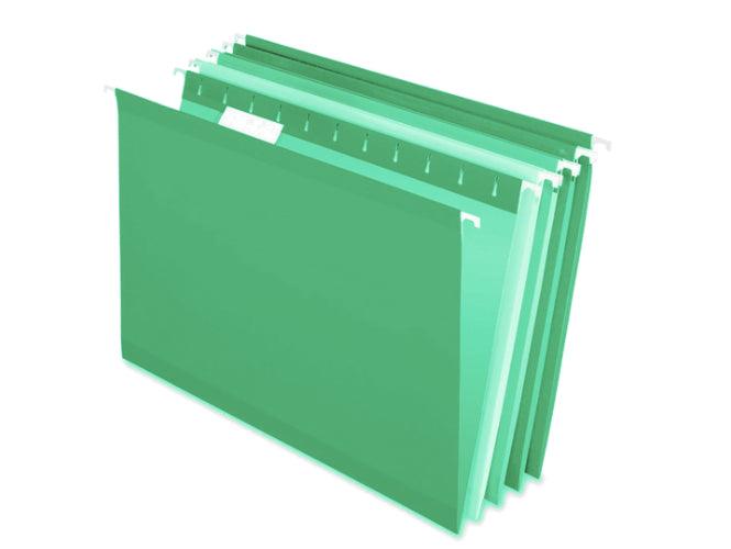Modest MS907 Suspension / Hanging Files, FS Size, Green, 50/Box - Altimus