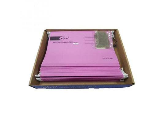 Elfen 927 Hanging File Folder FS size, 50pcs/Box - Pink - Altimus