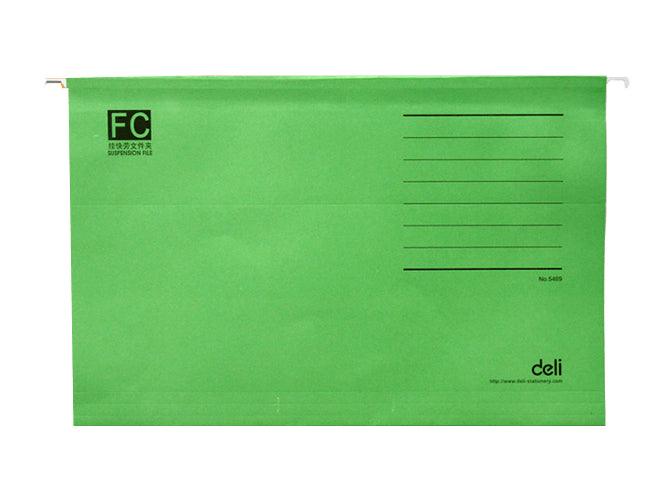 Deli Suspension Files F/C, 25/Box Green Colour (5469) - Altimus