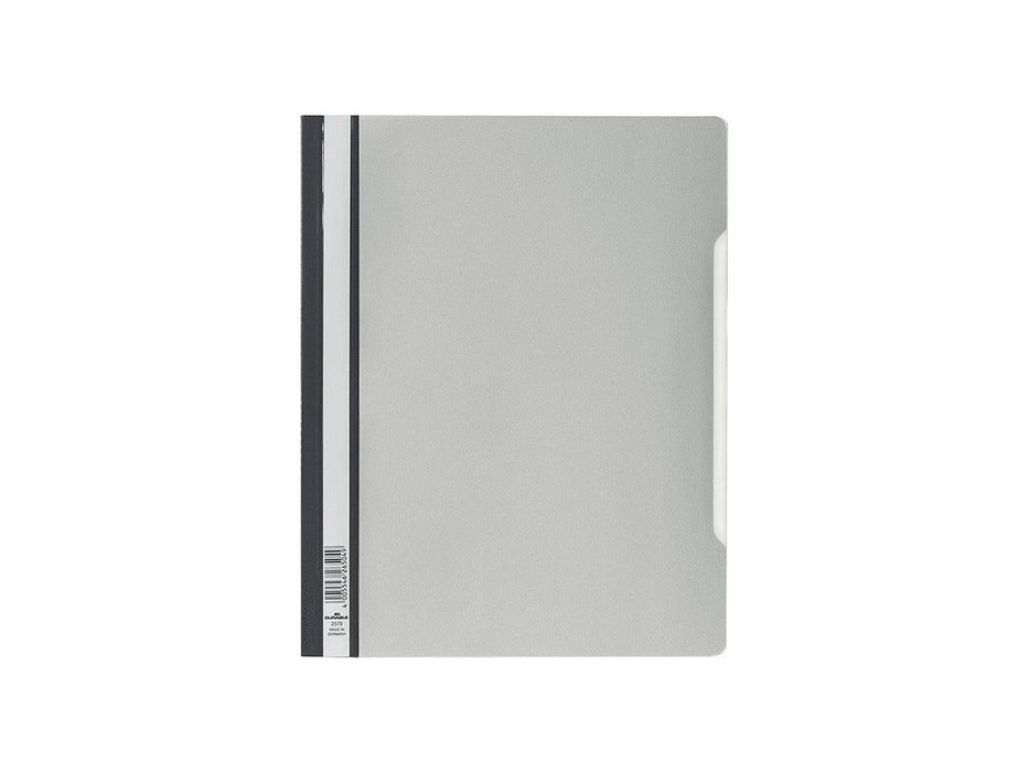 Durable Clear View Folder A4, extra wide, Grey - Altimus