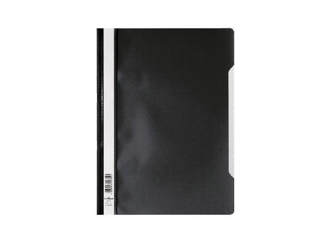 Durable Clear View Folder - Economy A4, Black - Altimus