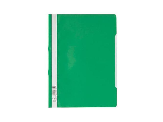 Durable Clear View Folder - Economy A4, Green - Altimus