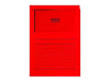 Elco Ordo Classico, L Paper Folder with Window, 5/pack, Red - Altimus