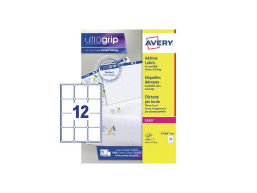 Avery L-7164 White Address Labels, 100 sheets/pack - Altimus