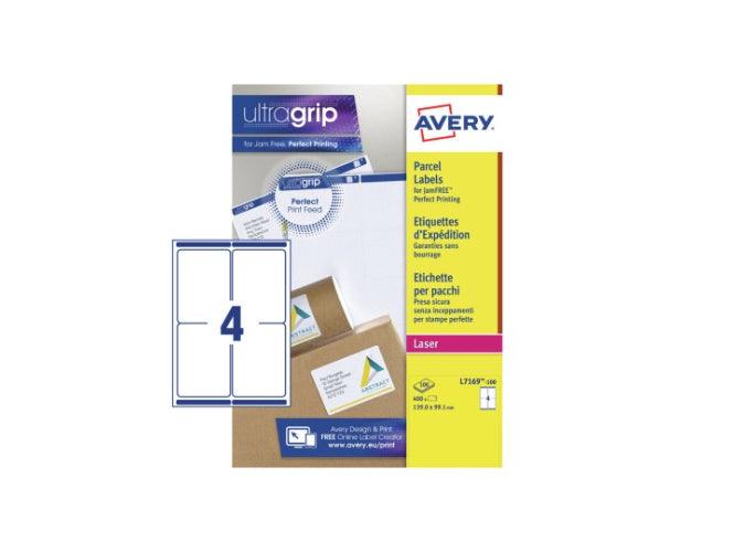 Avery L7169 Shipping Labels, 99.1X139MM, 100Sheets/Pack - Altimus