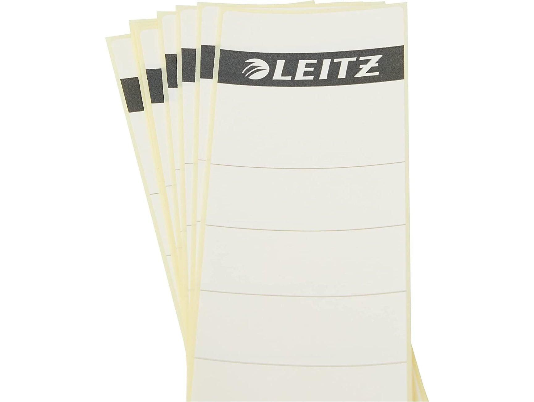 Leitz 1640 Lever Arch File Labels (80mm, White, Pack of 10) - Altimus
