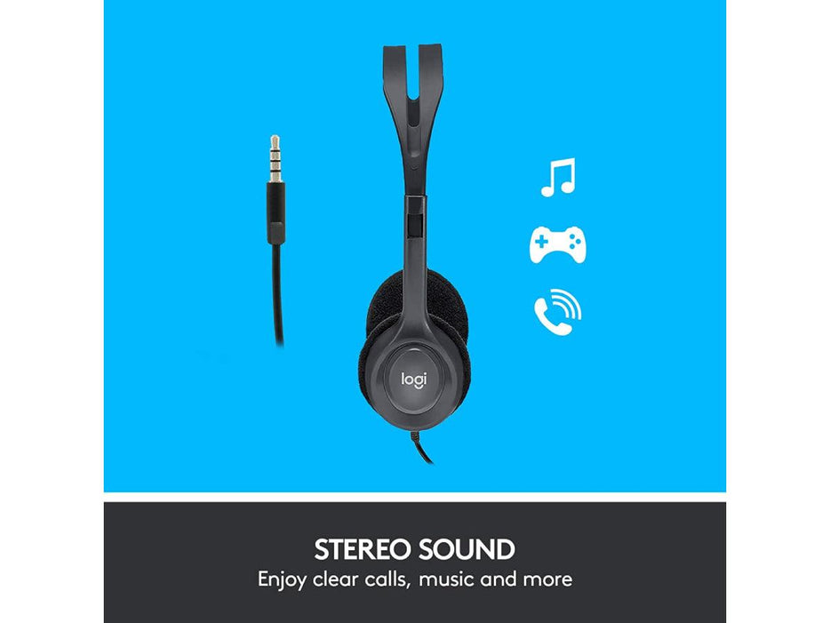 Logitech H111 Stereo Headset (Single Pin) - Altimus