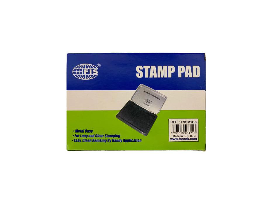 Stamp Pad 142 x 98 x 15mm, Black (FSSM1BK) - Altimus