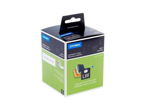 DYMO (99019) Lever Arch Files Labels Large, White, 190 x 59 mm, [110 Labels/Roll] - Altimus