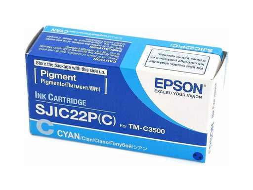 Epson TM-C3500 Cyan Ink Cartridge SJIC22P(C) - Altimus