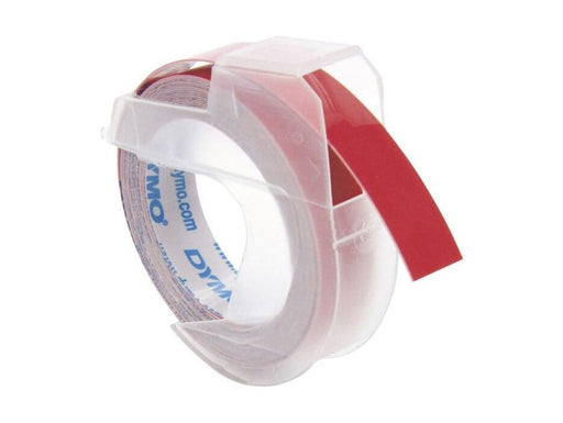 Dymo Embossing Tape 9mm, 10 Rolls/Box, Red (S0898150) - Altimus