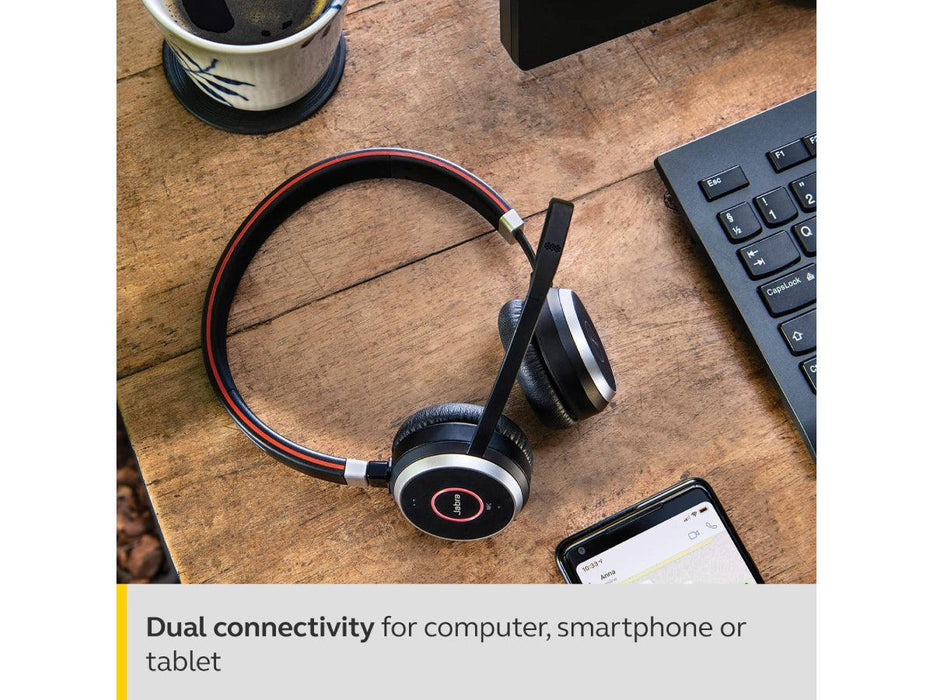 Jabra Evolve 65 MS Stereo Bluetooth Headset - Altimus