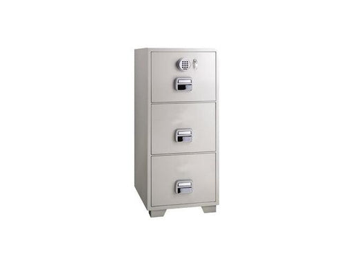Eagle SF-680-3EKX Fire Resistant Filing Cabinet, 3 Drawers, Digital & Key Lock - Altimus
