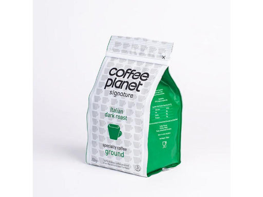 Coffee Planet Italian Dark Roast Ground Coffee 250g - Altimus