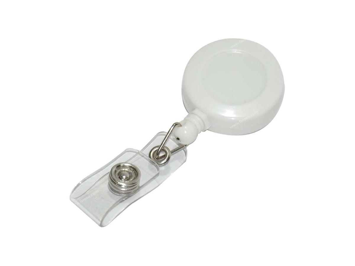 Name Badge Reels, 1X25 Pkt (FSNAYO001WH) - White - Altimus