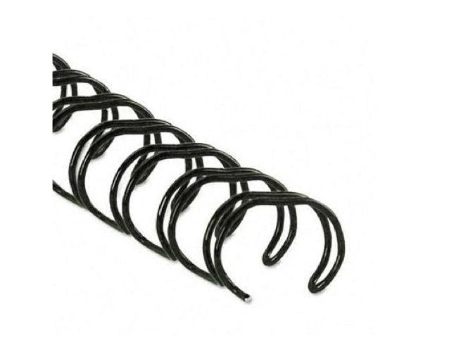 Fellowes Wire Binding Rings, 34 Loops, 14mm, 50/box, Black