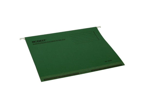 Modest Suspension/Hanging Files A4 Size 50/box Dark Green - Altimus