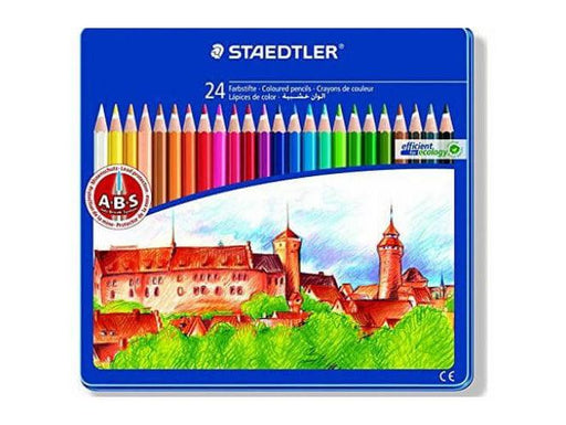 Staedtler 145 Colored Pencil - Wooden, Assorted, (Set of 24) - Altimus
