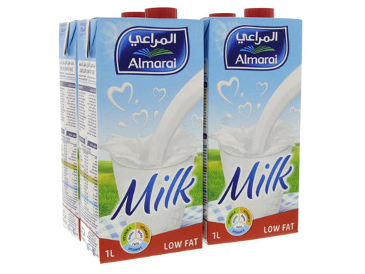 Almarai Low Fat Milk 1L Pack of 4 - Altimus