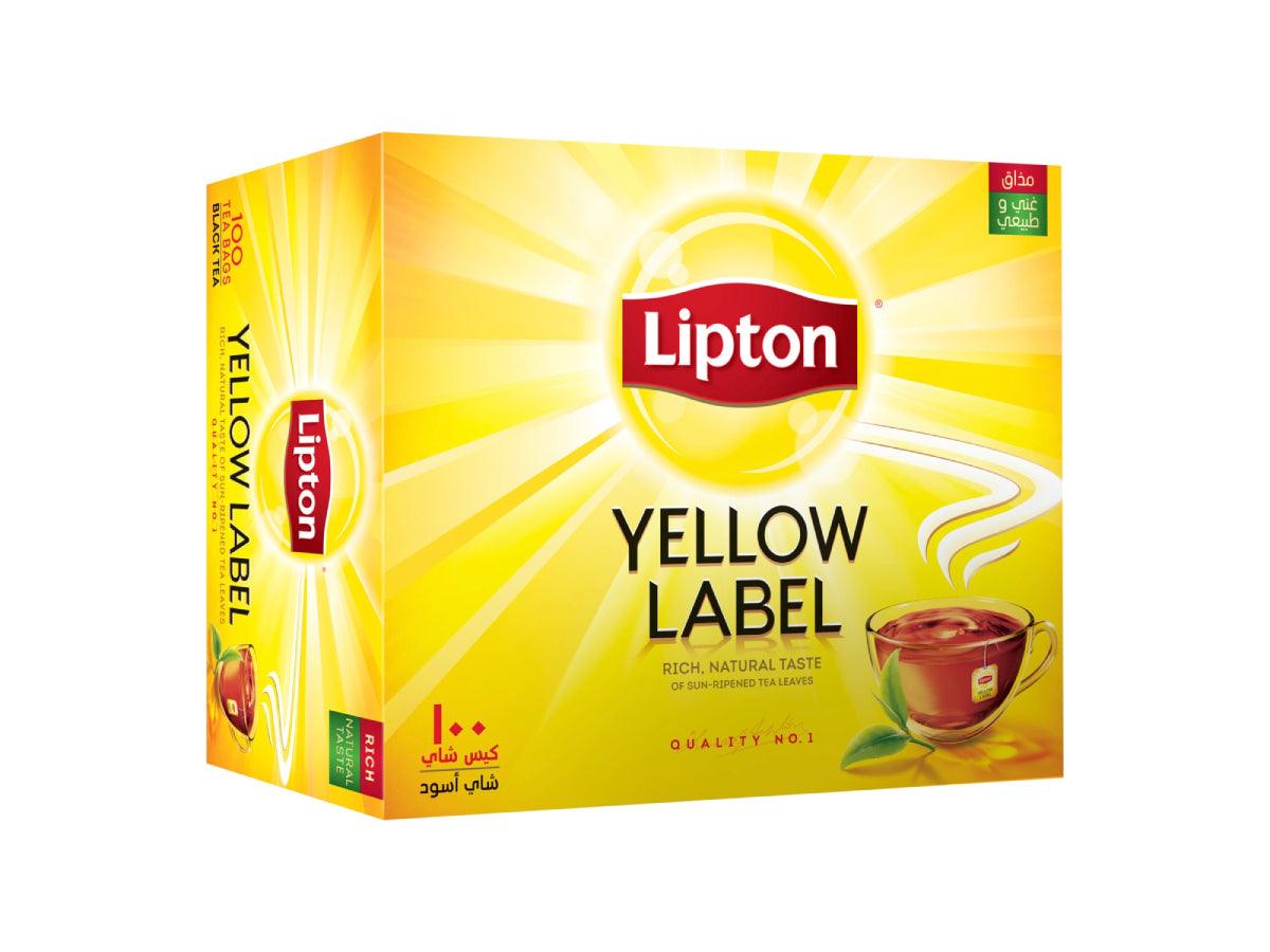 Lipton Yellow Label Tea 100 Tea Bags 200Gm - Altimus