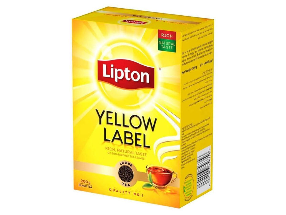Lipton Yellow Label Loose Tea 200Gm - Altimus