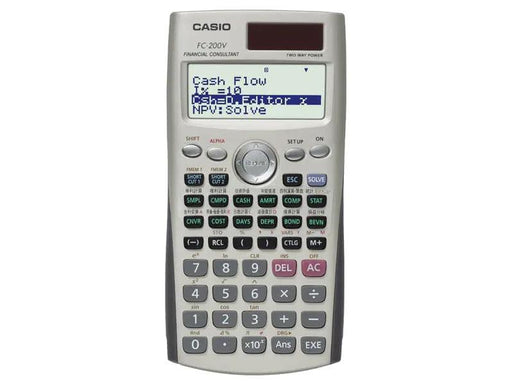 Casio FC-200V Financial Calculator - Altimus