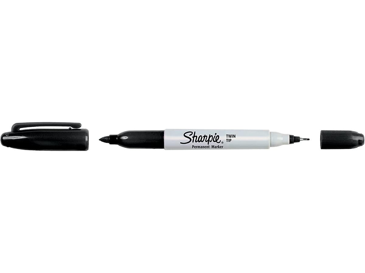 Sharpie Twin Tip Permanent Marker - Black - Altimus