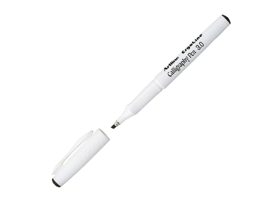 Artline Ergoline Calligraphy Pen 3.0, Black, 12pcs/box, ARFPERG243BK - Altimus