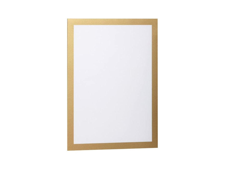Durable Magaframe A4 Self-Adhesive Magnetic Frame, 2/pack, Golden - Altimus