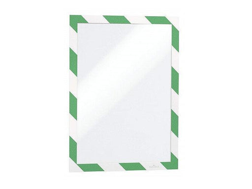 Durable Duraframe Security, Magnetic Frame A4, 5/pack, Green-White - Altimus