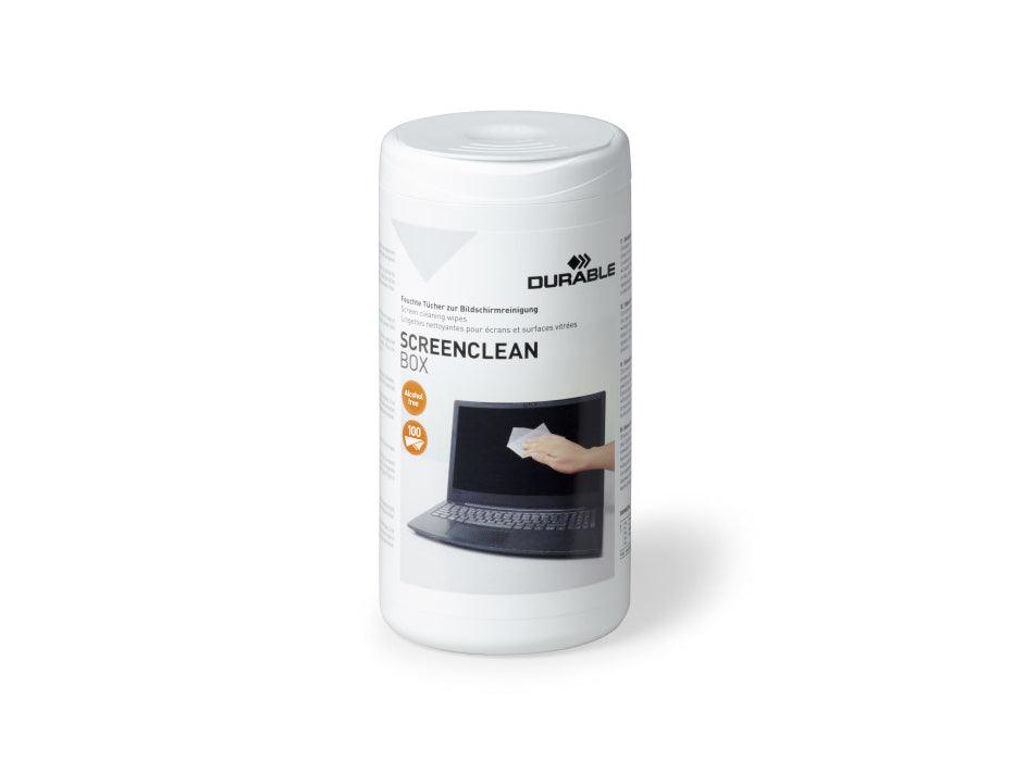 Durable ScreenClean Screen Cleaning Wipes 100/Tub - Altimus