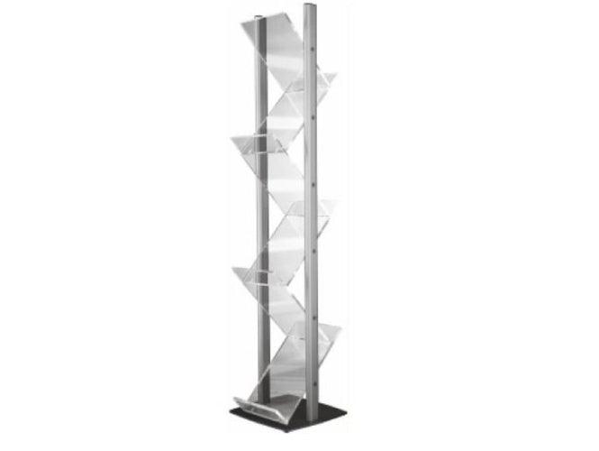 Zigzag Brochure Stand for A4, Floor Standing - Altimus