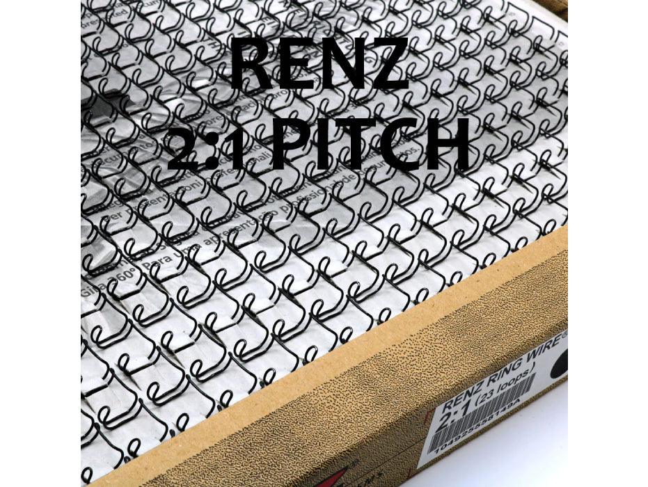 Renz Wire 2:1" 16mm (5/8") 50/box, Black