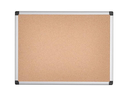 Bi-Office Cork Notice Board with Aluminium Frame, 60x45cm - Altimus