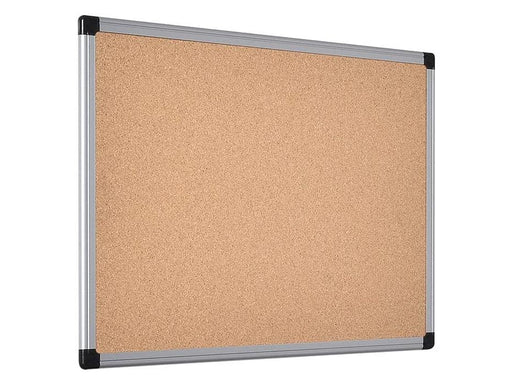 Bi-Office Cork Notice Board with Aluminium Frame, 90x60cm - Altimus